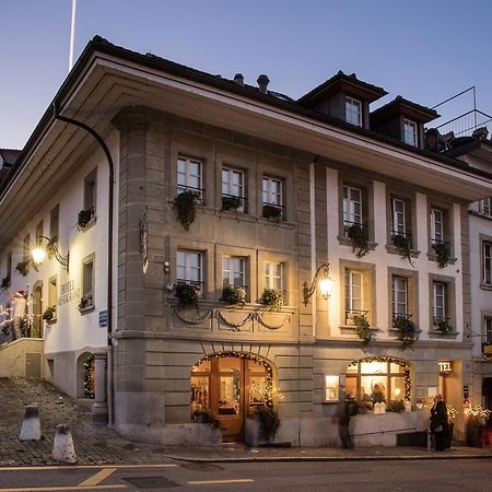 Hotel Restaurant Au Sauvage Фрібур Екстер'єр фото
