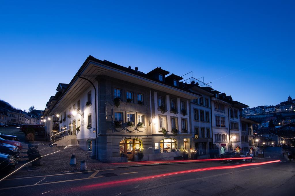 Hotel Restaurant Au Sauvage Фрібур Екстер'єр фото