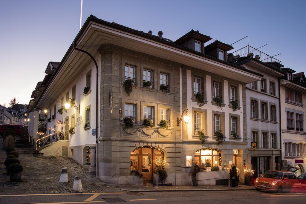 Hotel Restaurant Au Sauvage Фрібур Екстер'єр фото